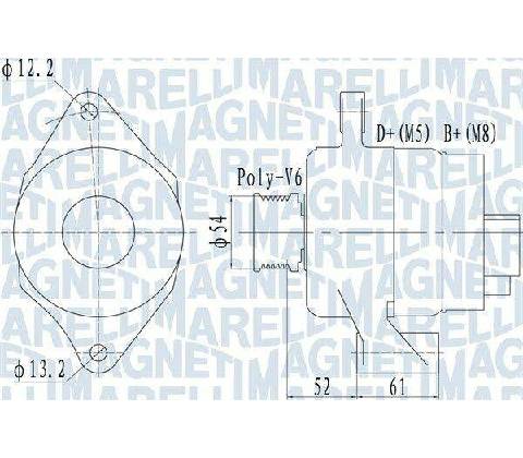 generátor MAGNETI MARELLI MQA2049