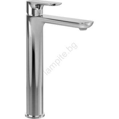 TVW10410511061 - Смесител за мивка с изпускател O. NOVO 29, 5 cm, полирано хромирано покритие (VB0038)