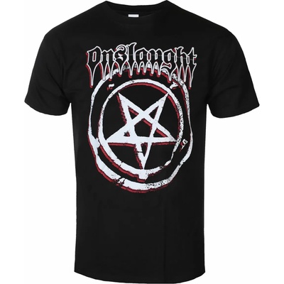 Plastic head мъжка тениска onslaught - pentagram - ЧЕРЕН - plastic head - ph11463