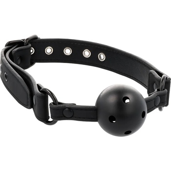 Image 1 of Fetish Submissive Breathable Ball Gag Vegan Leather