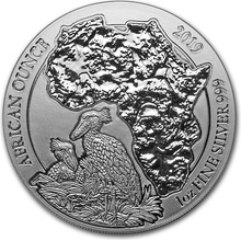 BH Mayer Kunstprageanstalt GmbH Člunozobec africký Rwanda 1 oz