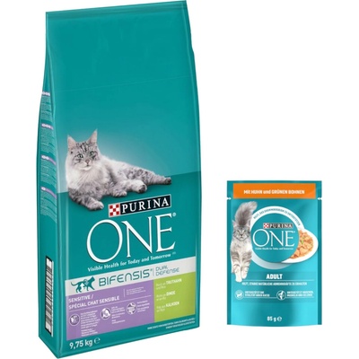 Purina ONE Sensitive 9,75 kg