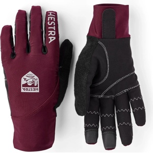 Hestra Ръкавици Hestra Ergo Grip Race Cut 5 Finger Gloves - Bordeaux / Bordeaux - размер 7 (EU) (202-9059-0112)