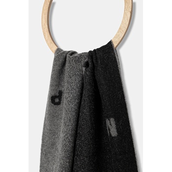 Paul Smith Вълнен шал Paul Smith мъжки в черно с десен M1A-150C-T711 (M1A.150C.T711)