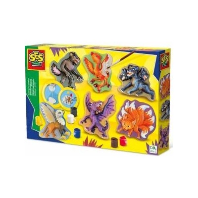 SES Creative SES Plaster casts + paints Mythical creatures. 01404 14049