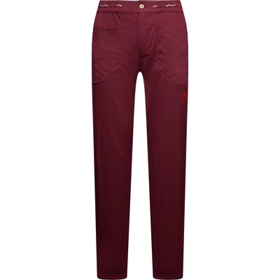La Sportiva Мъжки панталон за катерене La Sportiva Labyrinth Pants Climbing trousers - Redwood / Mountain Red (009-1458-0413)