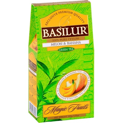 Basilur Magic Green Melon & Banana papír 100 g