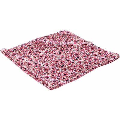 hedvábný šátek s potiskem růžovo-smetanový – Hledejceny.cz