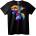NOONEBRAND Радужна Риба Т-Шърт - 2XL, Black