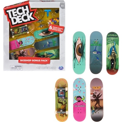 Tech Deck Fingerboard 6 Ks S Príslušenstvom Solid