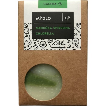 Caltha mýdlo Citronová trávachlorella a spirulina 100 g