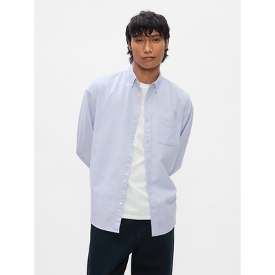 GAP Oversize риза Oxford Big Shirt GAP GAP | Sin | МЪЖЕ | M