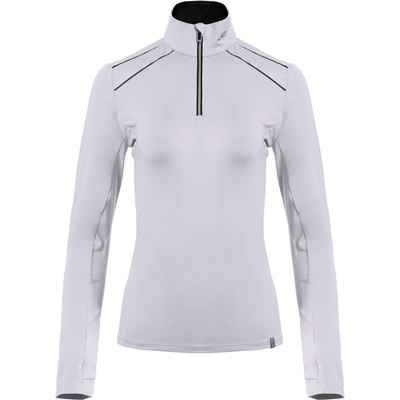 Mikina KJUS Downhill Midlayer W WHITE/BLACK 2025/2026