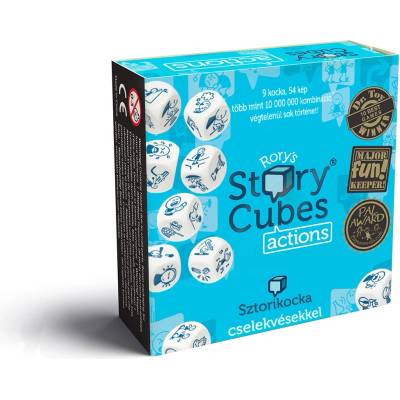 The Creativity Hub „Сторикуб с дейности - настолна игра с 9 кубчета (CRE31678)