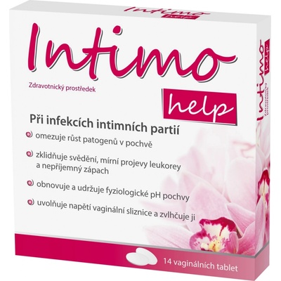 Intimohelp tablety při infekcích intimních partií 14 ks
