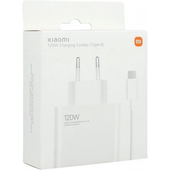 Оригинално Бързо Зарядно, XIAOMI 120W HyperCharge Combo (USB-A), BHR9462EU за Xiaomi 17