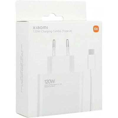 Оригинално Бързо Зарядно, XIAOMI 120W HyperCharge Combo (USB-A), BHR9462EU за Xiaomi 17