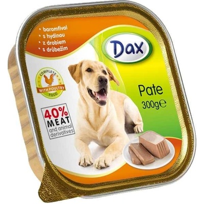 Dax Adult Dog drůbeží paté 9 x 300 g