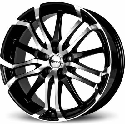 Brock B26 7,5x17 5x108 ET45 matt black polished