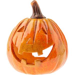 Dakls Керамичен свещник с хелоуински мотив Pumpkin - Dakls (MGO24082)