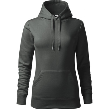 MALFINI Malfini cape 414 / Дамска пелерина с качулка - тъмносива s (4146713)