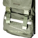 Benetton batoh na přezky zelená