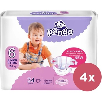 BELLA PANDA 6 Junior extra 16 kg 4x 34 ks