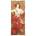 Pohled Alfons Mucha – Ruby, dlouhý