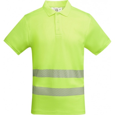 Roly Atrio pánské reflexní polo tričko HV9318 Fluor Yellow 221 M