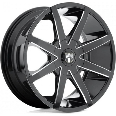 DUB S109 PUSH 8,5x20 5x115 ET10 gloss black milled