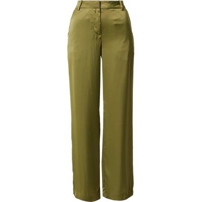 WEEKDAY Панталон с ръб 'Riley' зелено, размер 40