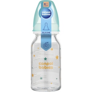Canpol babies Шише с биб стъкл 120 мл d
