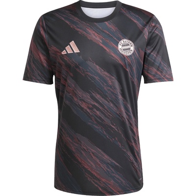 adidas FC Bayern 2025/26 Pre-Match Jersey Kids čierna