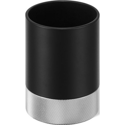 Decor Walther Чаша за баня Club черна мат-хром (0855060)