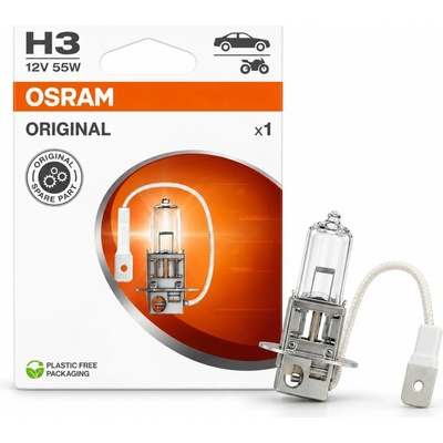 Osram H3 Standard 12V 55W PK22s – Hledejceny.cz