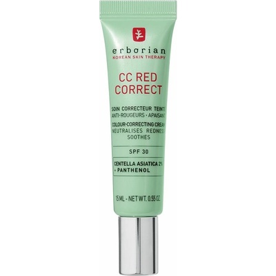 Erborian CC Red Correct CC krém proti začervenaniu pleti SPF30 15 ml