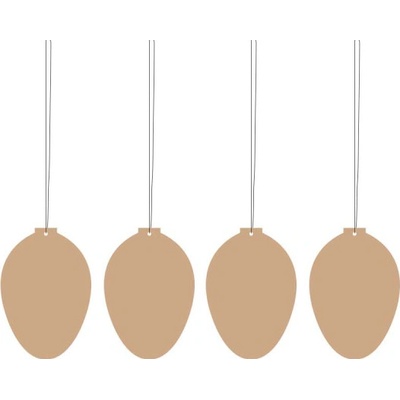 Velikonoční dekorace Deco Egg Cafe Au Lait set 4 COOEE Design