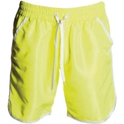 Payper pánske kraťasy Shark Yellow Fluo white