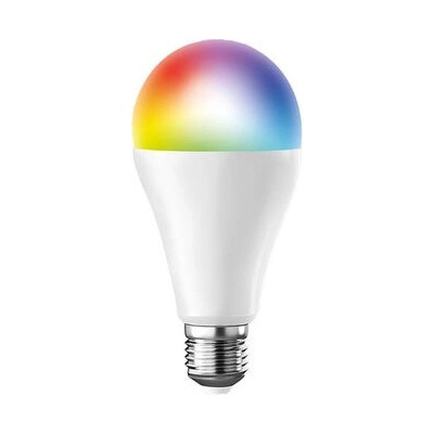 Solight WZ532 LED SMART WIFI žiarovka 15W klasický tvar E27 RGB 270 ° 1350lm