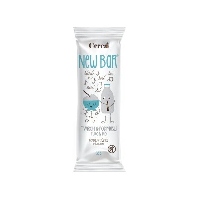 Cerea New Bar 33g Tvaroh-Podmaslie