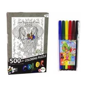 Inni producenci Colours Puzzle 500 Elephant