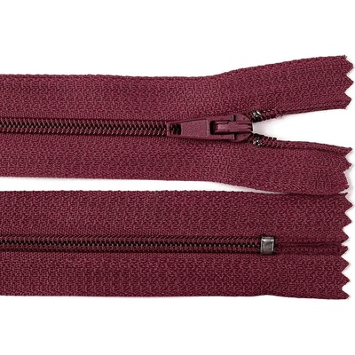 Stoklasa Spirálový zip No 3 délka 20 cm pinlock Balení: 1 ks, Varianta: 178 bordó 178 bordó