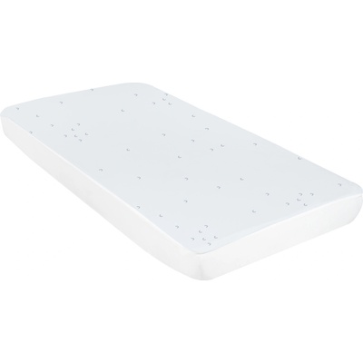 KikkaBoo Протектор за матрак с борд - трико 60/120/15 см Stripy Friends (41105010018)