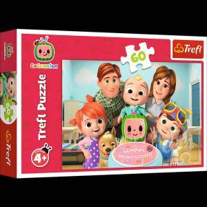 Trefl Puzzle 60 pcs. Cocomelon, Wonderful day Trefl 17391