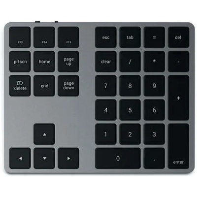 Satechi Aluminum Bluetooth Extended Keypad - Space Gray (ST-XLABKM)