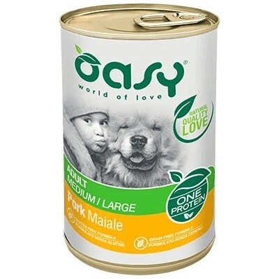 Oasy One Protein Adult Medium/Large Pork 400 g