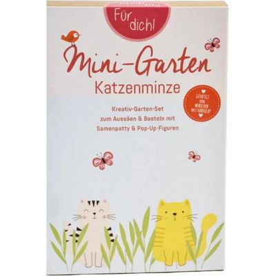 Wunderle Mini záhrada "Kocúrnik" - kreatívny Pop Up Garten Set - 1 sada