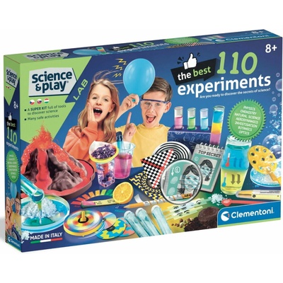 CLEMENTONI Science&Play Laboratoř: 110 nejlepších experimentů – Zboží Dáma