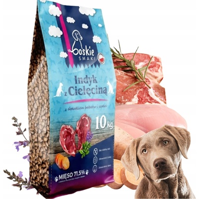 Boskie Smaki Morka s teľacím mäsom 10 kg