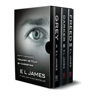 Fifty Shades as Told by Christian Trilogy: Grey, Darker, Freed Box Set